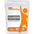 Bolsa de suplemento BulkSupplements.com Extracto de Hongo Cordyceps 100 g