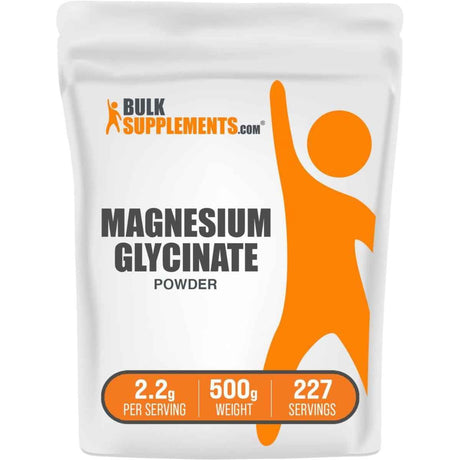 BulkSupplements magnesio en polvo 500 g envase frontal