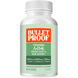 Bulletproof vitaminas A-D-K D3 5000 UI, frasco de 30 cápsulas blandas