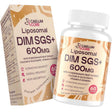 Frasco de suplemento Caelum Core Liposomal DIM SGS+ 60 Cápsulas Blandas