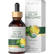 Frasco de suplemento Carlyle Aceite de Orégano Orgánico 59 ml
