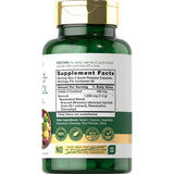 Tabla nutricional del suplemento Carlyle Indole-3-Carbinol 400 mg 120 cápsulas