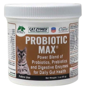 Catzymes Probiótico Max en polvo para gatos 85 g