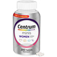 Frasco de suplemento Centrum Multivitamínico Minis para Mujer 280 tabletas