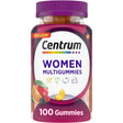Frasco de suplemento Centrum Multivitamínico para Mujeres Frutas Surtidas 100 gomitas