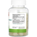 Etiqueta Supplement Facts del magnesio en gomitas Chapter One sabor manzana de 60 gomitas