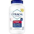 Frasco frontal de Citracal Maximum Plus con citrato de calcio y vitamina D3, 120 tabletas