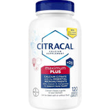 Frasco frontal de Citracal Maximum Plus con citrato de calcio y vitamina D3, 120 tabletas
