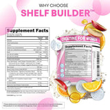Tabla nutricional del suplemento Clean Nutra Creatina Monohidratada Tropical Orange 5000 mg Polvo