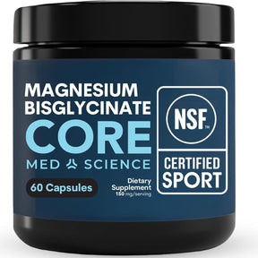 Core Med Science bisglicinato de magnesio, 60 cápsulas
