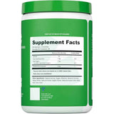 Tabla nutricional del suplemento Create Monohidrato de Creatina sabor Manzana Verde 90 gomitas