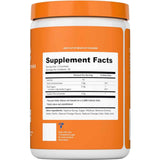 Tabla nutricional del suplemento Create Monohidrato de Creatina sabor Naranja 90 gomitas