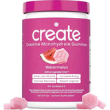 Frasco de suplemento Create Monohidrato de Creatina sabor Sandía 90 gomitas