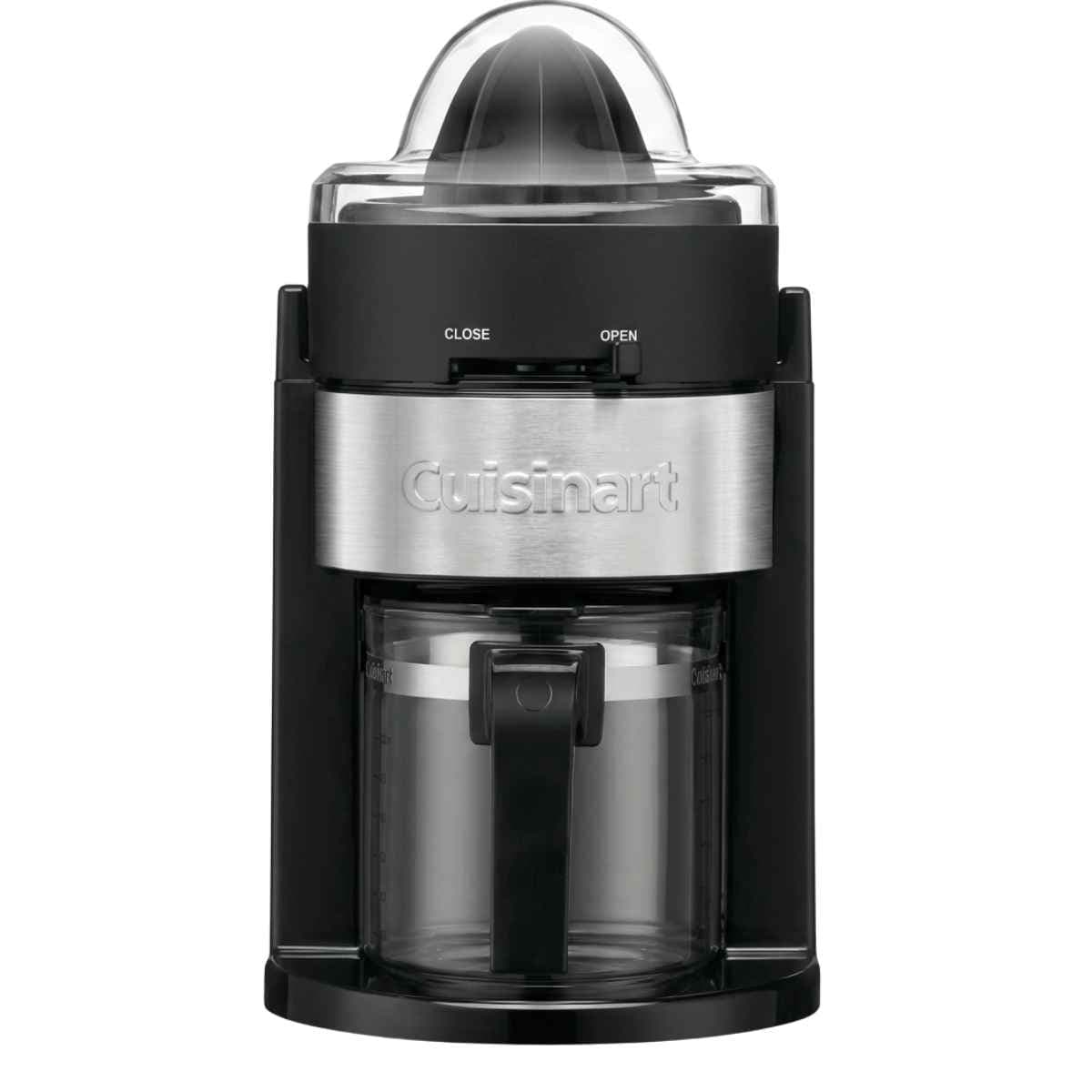 Exprimidor eléctrico de cítricos Cuisinart CCJ-900 visto de frente