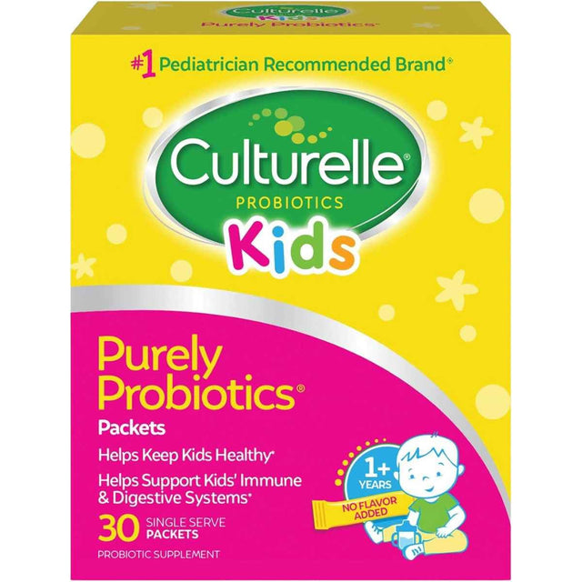 Frasco de suplemento Culturelle - Lactobacillus rhamnosus GG (5 billones CFUs - 30 Sobres de Polvo)
