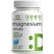 Frasco de suplemento Deal Supplement Citrato de Magnesio 400 mg 300 Cápsulas Vegetarianas