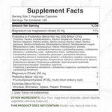 Etiqueta posterior del suplemento Deal Supplement con información de ingredientes y Supplement Facts.