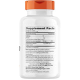 Tabla nutricional del suplemento Doctor's Best Colágeno Tipos 1 y 3 con Vitamina C 540 tabletas