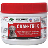 Envase de Dogzymes Cran-Tri-C en polvo, presentación de 1 lb para perros.