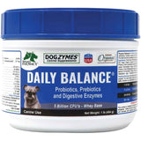 Envase frontal de Dogzymes Daily Balance en polvo para perros, presentación de 1 lb