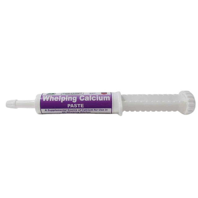 Dogzymes Canine Whelping Calcium Paste de 30 g en presentación de jeringa dosificadora