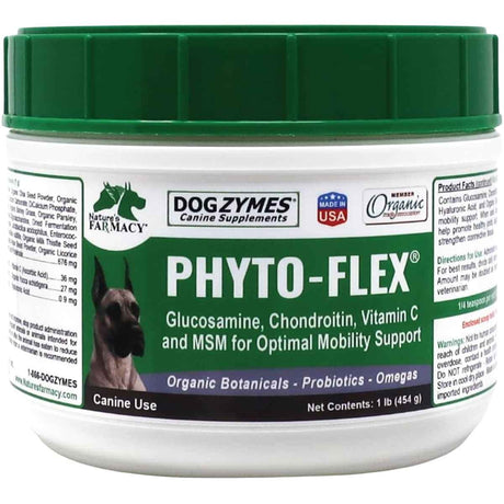 Dogzymes Phyto-Flex suplemento en polvo para perros 454 g