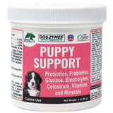 Envase frontal de Dogzymes Puppy Support, suplemento nutricional canino de 3 oz