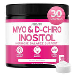 Frasco de suplemento Dorado Nutrition Myo & D-Chiro Inositol 2050 mg 61.5 g Polvo