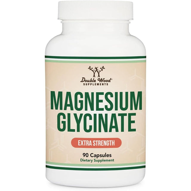 Double Wood glicinato de magnesio 120 mg por cápsula 90 cápsulas