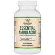 Frasco de suplemento Double Wood Supplements Aminoácidos Esenciales 225 cápsulas