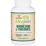 Double Wood Supplements Magtein treonato de magnesio, frasco de 120 cápsulas