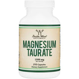 Double Wood taurato de magnesio 1500 mg 210 cápsulas frontal