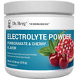 Frasco de suplemento Dr. Berg Electrolitos Pomegranate & Cherry 310 g