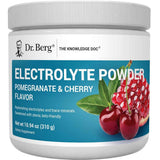Frasco de suplemento Dr. Berg Electrolitos Pomegranate & Cherry 310 g
