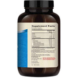 Etiqueta de suplemento de Dr. Mercola Aceite de Krill Antártico en presentación de 180 cápsulas