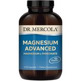 Dr. Mercola magnesio avanzado con L-treonato, frasco de 270 cápsulas