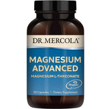 Dr. Mercola magnesio avanzado con L-treonato, frasco de 90 cápsulas