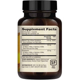Tabla nutricional del suplemento Dr. Mercola Vitamina E 134 mg 30 cápsulas