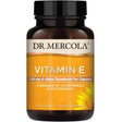Frasco de suplemento Dr. Mercola Vitamina E 134 mg 30 cápsulas