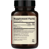 Tabla nutricional del suplemento Dr. Mercola Vitamina K2 180 mcg 30 cápsulas