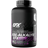 EFX Sports Kre-Alkalyn creatina monohidratada, frasco de 240 cápsulas