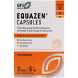 Frasco de suplemento EQUAZEN Omega-3 y Omega-6 180 cápsulas