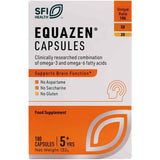 Frasco de suplemento EQUAZEN Omega-3 y Omega-6 180 cápsulas