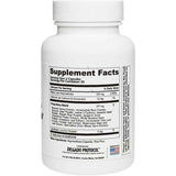 Tabla nutricional del suplemento DELGADO PROTOCOL EstroBlock Niacinamida y Espermidina 60 cápsulas