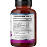 Tabla nutricional del suplemento FineLand Menofem Soporte Hormonal 60 cápsulas