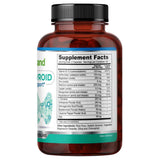 Tabla nutricional del suplemento FineLand Meta-Thyroid 60 cápsulas