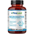 Frasco de suplemento FineLand NEUROMATRIX Complex Formula 60 cápsulas