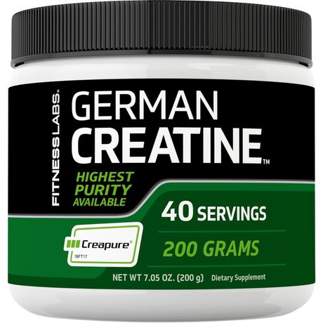 Fitness Labs creatina monohidrato Creapure en polvo, presentación de 200 g