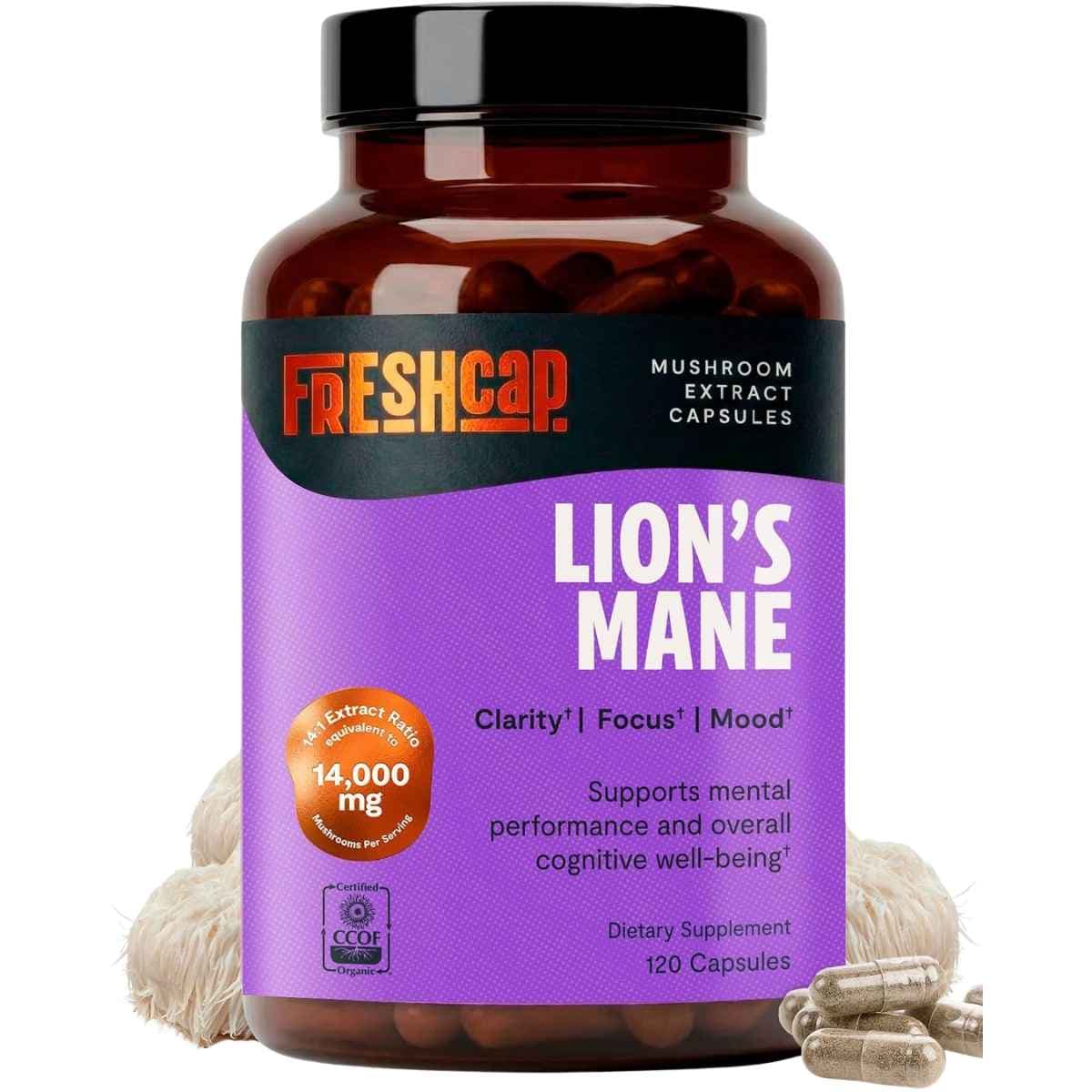 FreshCap Melena de León 120 cápsulas