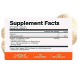 Tabla Supplement Facts FreshCap Melena de León 60 cápsulas